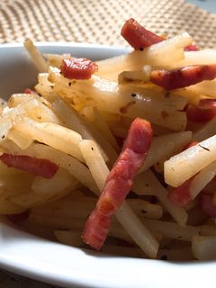 冷凍ok!じゃがいもとベーコンの炒め物-レシピのメイン写真