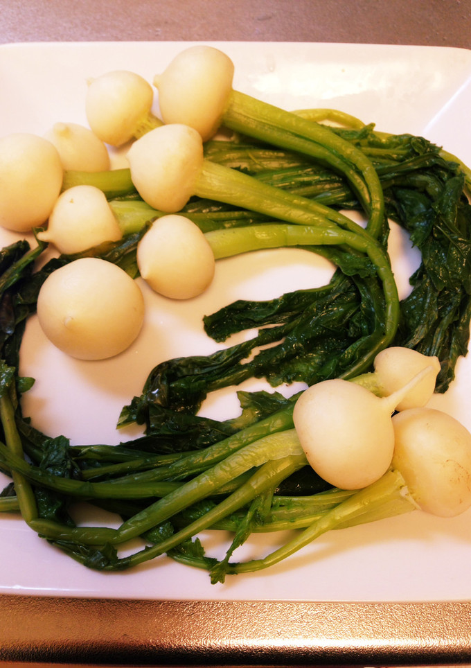 間引きかぶの蒸し物-レシピのメイン写真