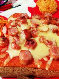 ウィンナートースト-レシピのメイン写真