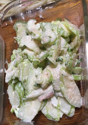 セロリ明太サラダ-レシピのメイン写真