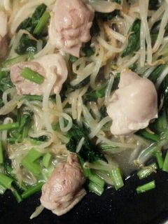 超簡単☆鶏肉と小松菜の炒めもの-レシピのメイン写真