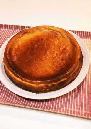 ダブルチーズで濃厚！ベイクドチーズケーキ-レシピのメイン写真