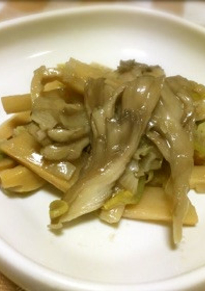 メンマと舞茸の常備菜-レシピのメイン写真