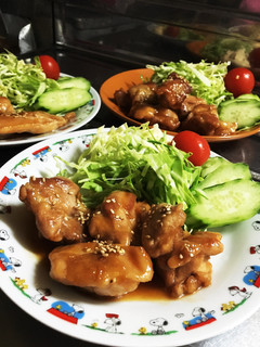 子供大好き♪簡単鶏の照り焼き(^^)-レシピのメイン写真