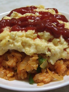 マヨオムライス-レシピのメイン写真