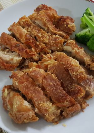 ノンフライヤーで簡単！パリパリチキン-レシピのメイン写真