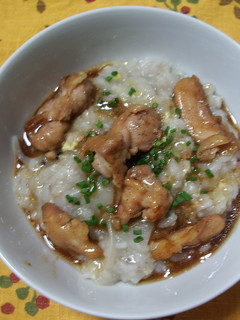 オイスターソース味の鶏雑炊-レシピのメイン写真