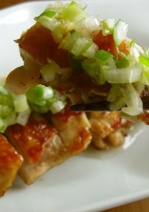 グリルチキンのねぎソースがけ-レシピのメイン写真