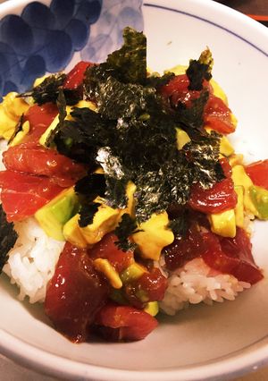 超簡単アボカドマグロ丼！-レシピのメイン写真
