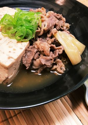 基本の肉豆腐-レシピのメイン写真