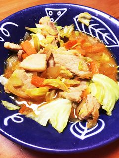 おいしくて簡単な→回鍋肉風炒め-レシピのメイン写真