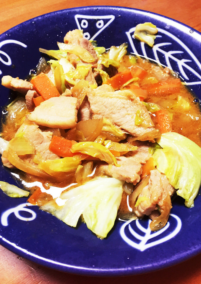 おいしくて簡単な→回鍋肉風炒め-レシピのメイン写真