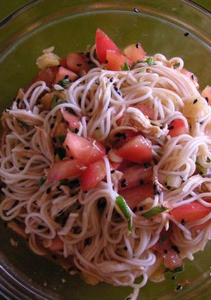 冷製ピリ辛イタリアンな素麺-レシピのメイン写真