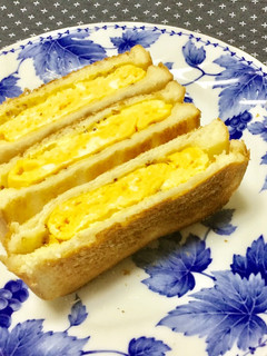 ☆厚焼き卵のトーストサンド☆-レシピのメイン写真