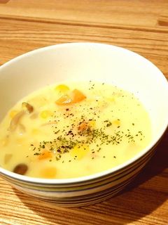 放っとくクリームコーンスープ-レシピのメイン写真