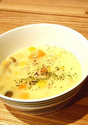 放っとくクリームコーンスープ-レシピのメイン写真