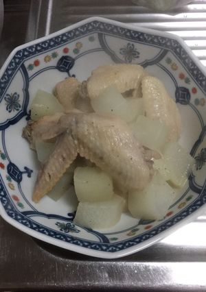 大根と手羽先のあっさり煮-レシピのメイン写真