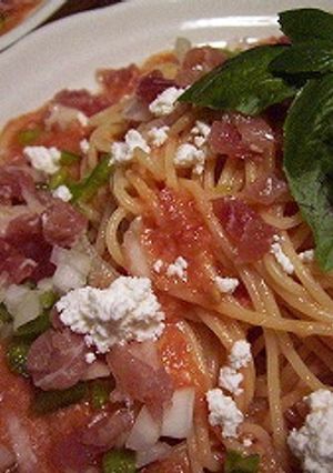 Spainさんのサルモレホで冷製パスタ-レシピのメイン写真