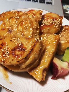 レンコンと鶏ひきの挟み焼き-レシピのメイン写真