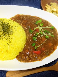 簡単キーマカレー-レシピのメイン写真