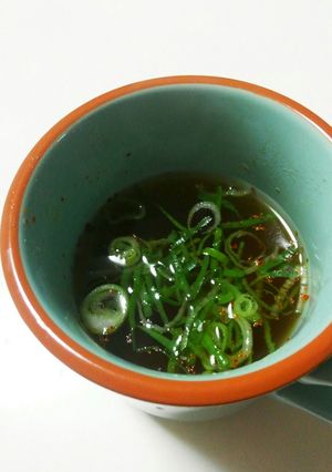 簡単に和風！あったまるスープ！-レシピのメイン写真