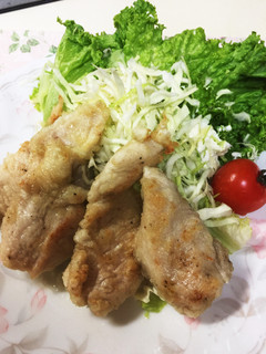 鶏胸のジューシー漬け揚げ焼き柚子胡椒風味-レシピのメイン写真