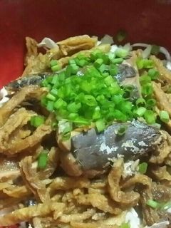 サバ大根の味噌煮丼-レシピのメイン写真