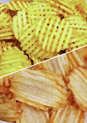 ワッフルポテトチップス＊ギザギザポテト-レシピのメイン写真