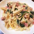 生クリームなし♪クリームパスタ