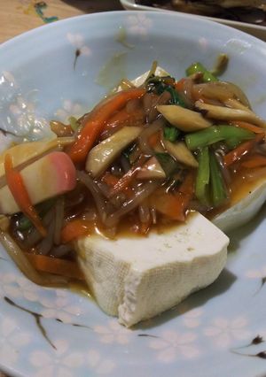時短 湯豆腐の和風ソース-レシピのメイン写真