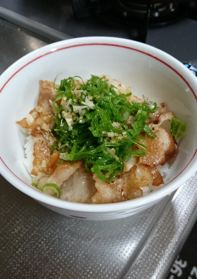 ねぎ塩丼のタレ-レシピのメイン写真