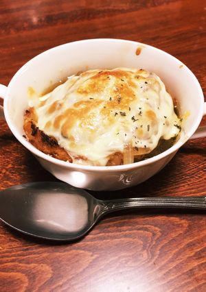 30分で濃厚コク旨オニオングラタンスープ-レシピのメイン写真