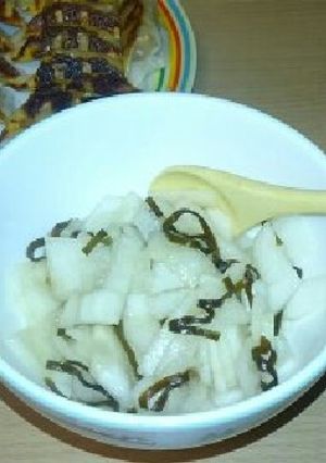 冬瓜の綿の塩昆布和え-レシピのメイン写真
