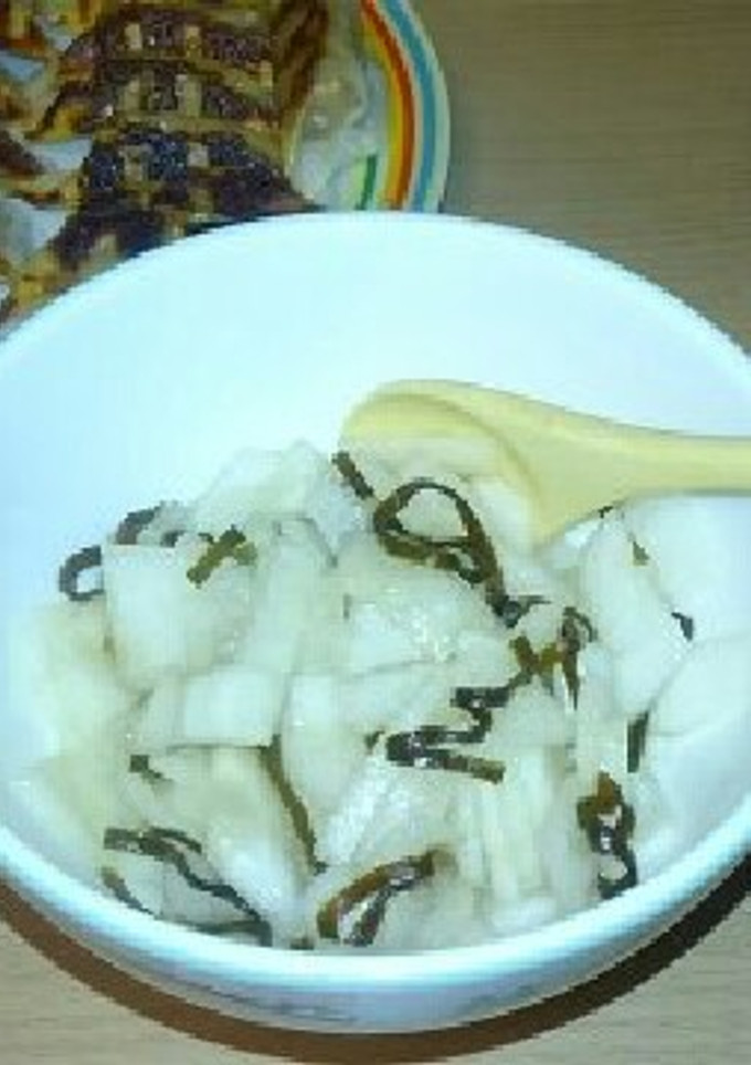 冬瓜の綿の塩昆布和え-レシピのメイン写真