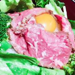 女子高校生の作る！ローストビーフ丼-レシピのメイン写真
