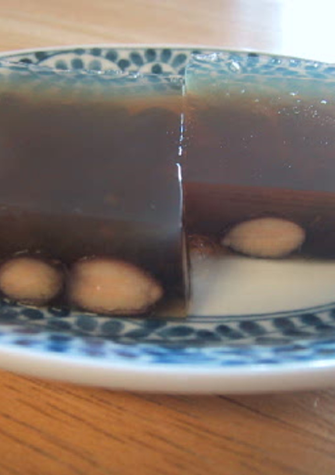 *黒糖黒豆寒天*。・-レシピのメイン写真