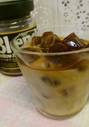 氷コーヒーのカフェオレ-レシピのメイン写真