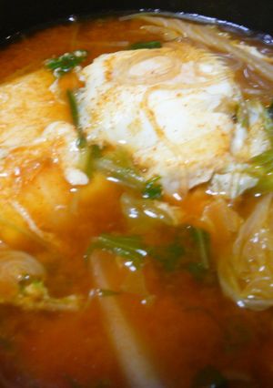 残り物de豆腐チゲ-レシピのメイン写真