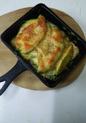 スキレットdeアボカドグラタン-レシピのメイン写真