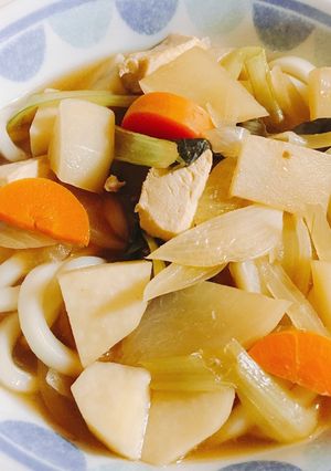 家にあるもので簡単あったかうどんorそば-レシピのメイン写真