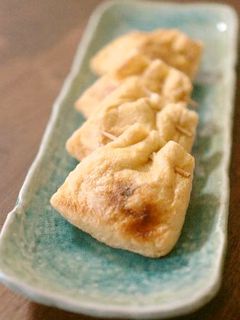 酒粕みそ納豆のきつね焼き-レシピのメイン写真