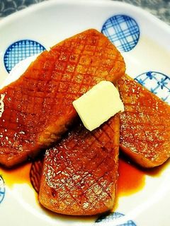 決め手は牛脂!ヘルシーこんにゃくステーキ-レシピのメイン写真