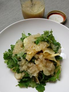 ディトックス!パクチーとポテチのサラダ-レシピのメイン写真