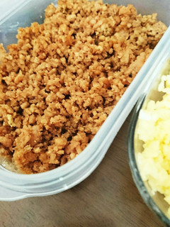 旦那飯★大人の鶏そぼろ!朝食やお弁当に-レシピのメイン写真