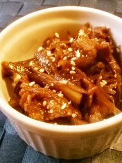 ◆簡単美味♡牛肉とごぼうの佃煮風◆-レシピのメイン写真