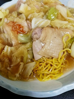 タップリ鶏キャベツあんかけ焼きそば-レシピのメイン写真