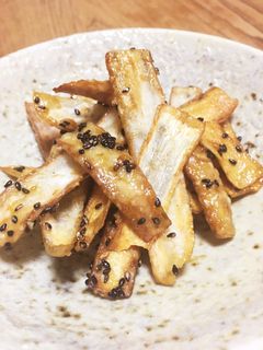 やみつき!甘酢のごぼうチップス-レシピのメイン写真