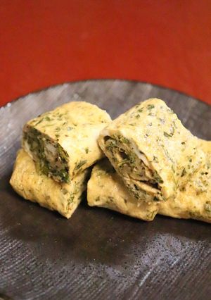 勿体ないですから・・・エコ★茶殻入り卵焼-レシピのメイン写真