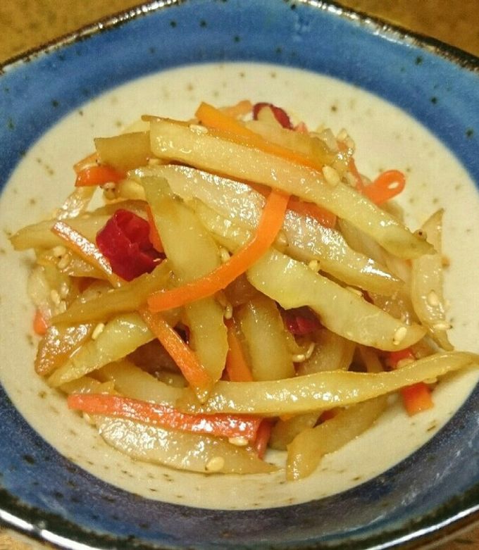 シャキシャキ！菊芋のきんぴら-レシピのメイン写真