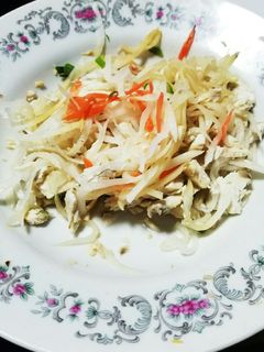 大根とお刺身の酢の物-レシピのメイン写真
